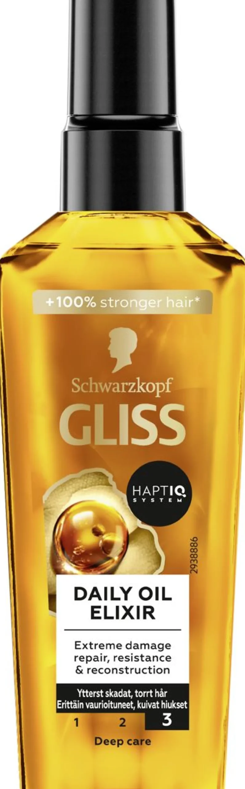 SCHWARZKOPF GLISS DAILY OIL ELIXIR HOITOÖLJY 75 ML