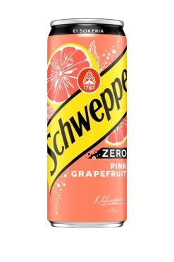 SCHWEPPES ZERO PINK GRAPEFRUIT TLK 330 ML