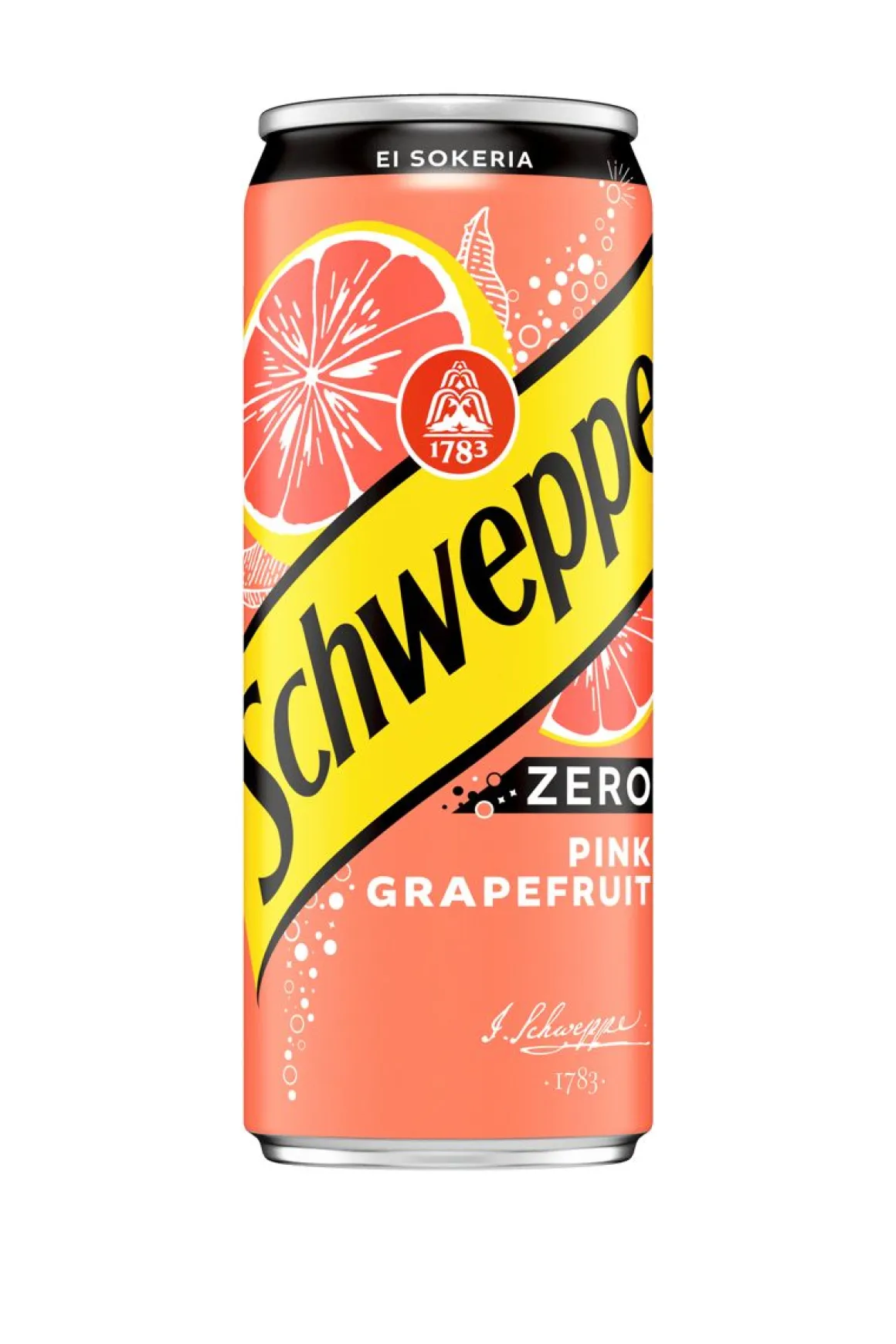 SCHWEPPES ZERO PINK GRAPEFRUIT TLK 330 ML