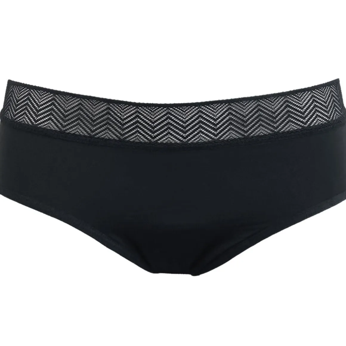 SELENACARE KUUKAUTISALUSHOUSUT HIPSTER, MEDIUM FLOW, MUSTA, XL