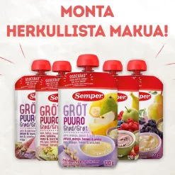 SEMPER PUURO, OMENA PERSIKKA 6+ 120 G