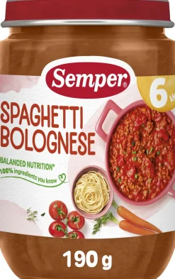 SEMPER SPAGHETTIA JA JAUHELIHAKASTIKETTA 6KK 190 G