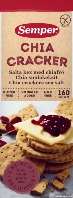 SEMPER CHIA SUOLAKEKSIT GTON 160 G