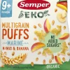 SEMPER EKO PUFFS MONIVILJA NAKSUT MANGO & BANAANI LUOMU 9+KK 18 G
