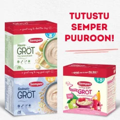SEMPER HEDELMÄPUURO 8KK PÄÄRYNÄ BANAANI 480 G