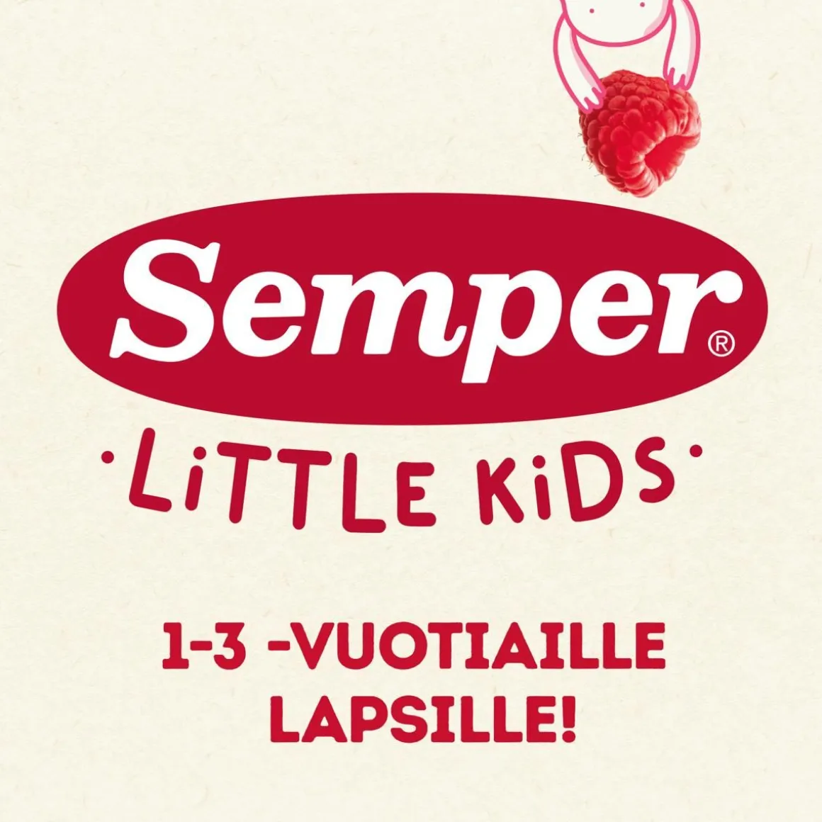 SEMPER SEMPER YUMMIES RASPBERRY 120 G