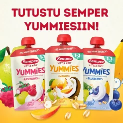 SEMPER SEMPER YUMMIES SMOOTHIE 1-3V MANGO 120 G