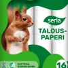 SERLA TALOUSPAPERI 16RL VALKOINEN 16 KPL