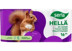 SERLA HELLÄ WC-PAPERI 16RL VALKOINEN 16 KPL