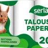 SERLA SÄKKI TALOUSPAPERI 20RL 20 KPL