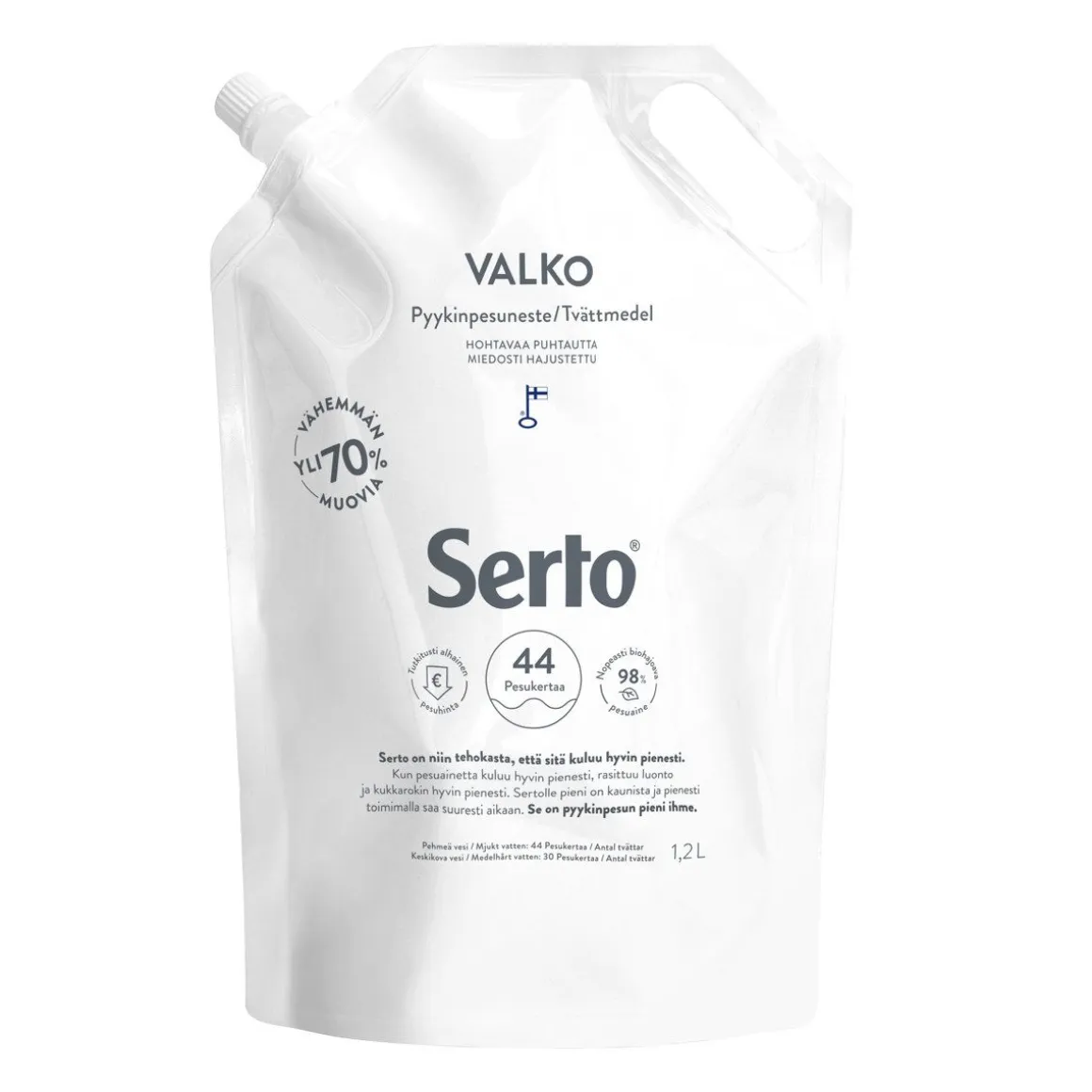 SERTO VALKO PYYKINPESUNESTE 1,2L 1,2 L