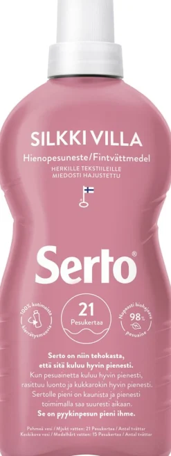 SERTO SILKKIVILLA HIENOPESUNESTE 750ML 750 ML