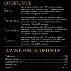 SHEBA ANNOSP. SAUCE COLLECTION KALALAJITELMA 40*85G 3,4 KG