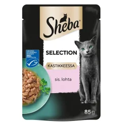 SHEBA ANNOSP. SELECTION LOHTA KASTIKKEESSA 85 G