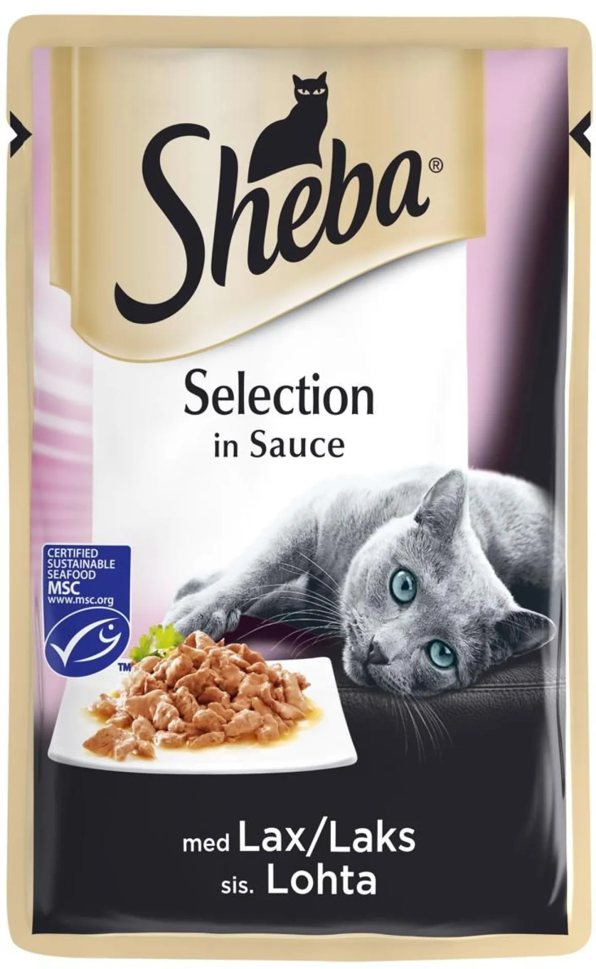 SHEBA ANNOSP. SELECTION LOHTA KASTIKKEESSA 85 G