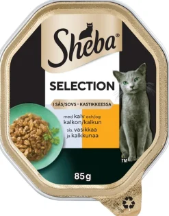 SHEBA RASIA SELECTION VASIKKA-KALKKUNA 85 G