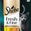 SHEBA ANNOSP. FRESH&FINE 6*50G SIIPIKARJALAJITELMA KASTIKKEESSA 30