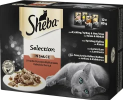 SHEBA ANNOSP. SELECT SLICES KASTIKELAJ. 12*85G 1,02 KG