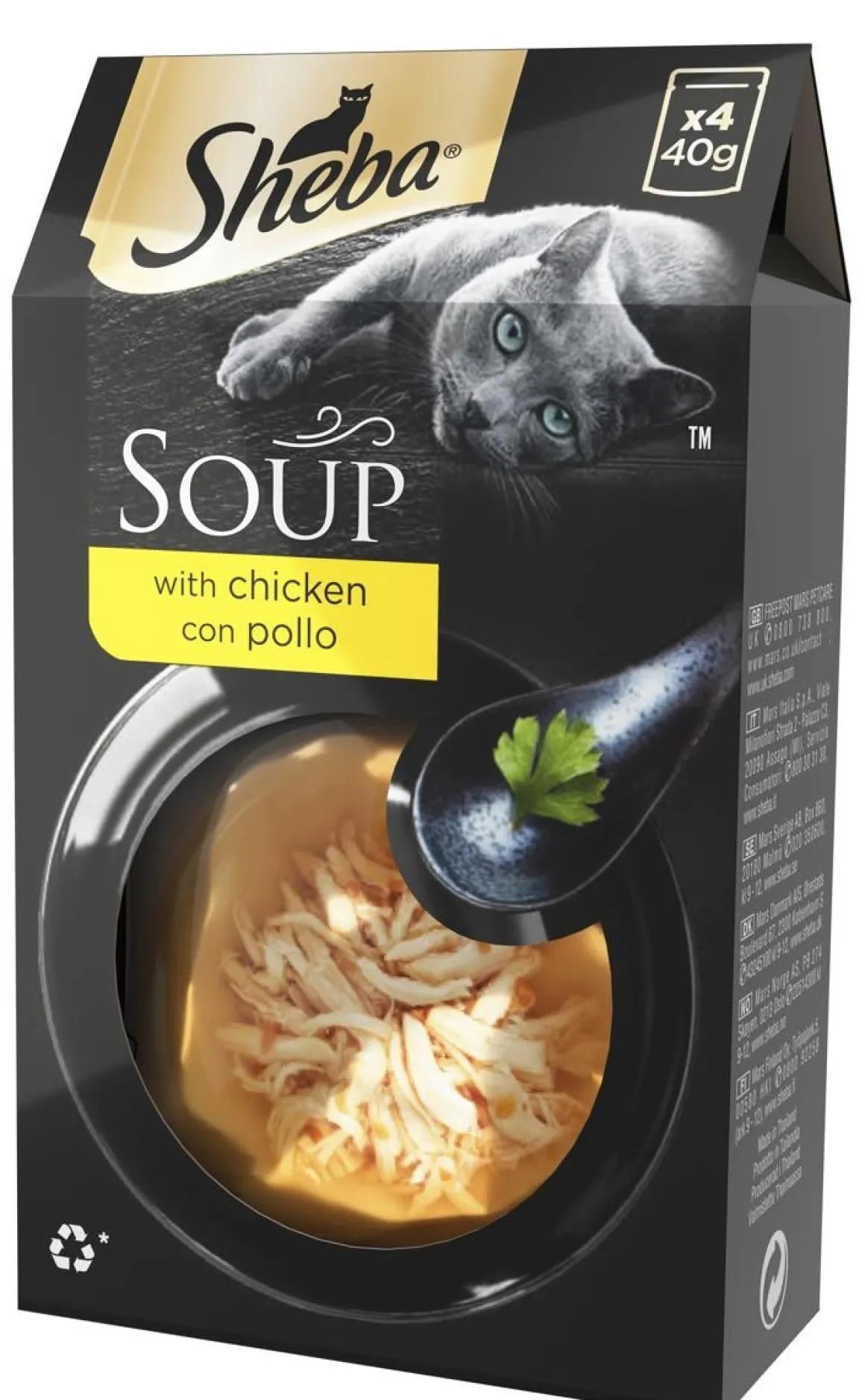SHEBA ANNOSP. SOUP 4*40G KANA 160 G