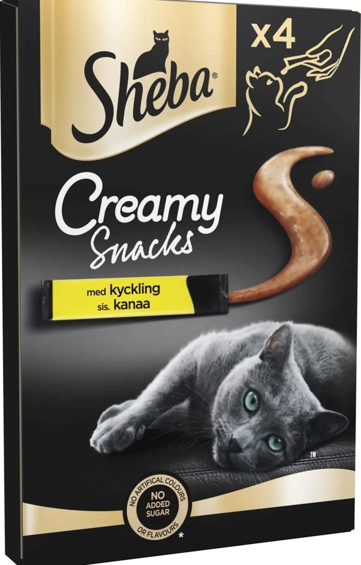 SHEBA MAKUPALA CREAMY SNACKS KANA 4*12G 48 G