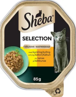 SHEBA RASIA SELECTION KANA-KALKKUNA 85 G