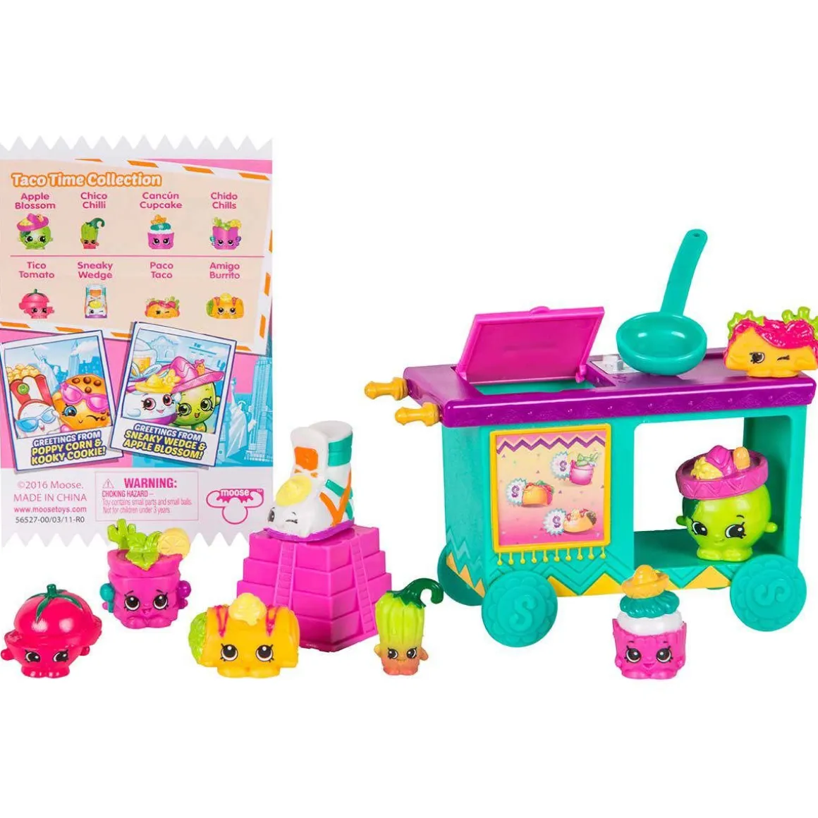 SHOPKINS TEEMAPAKKAUS AMERICA S8