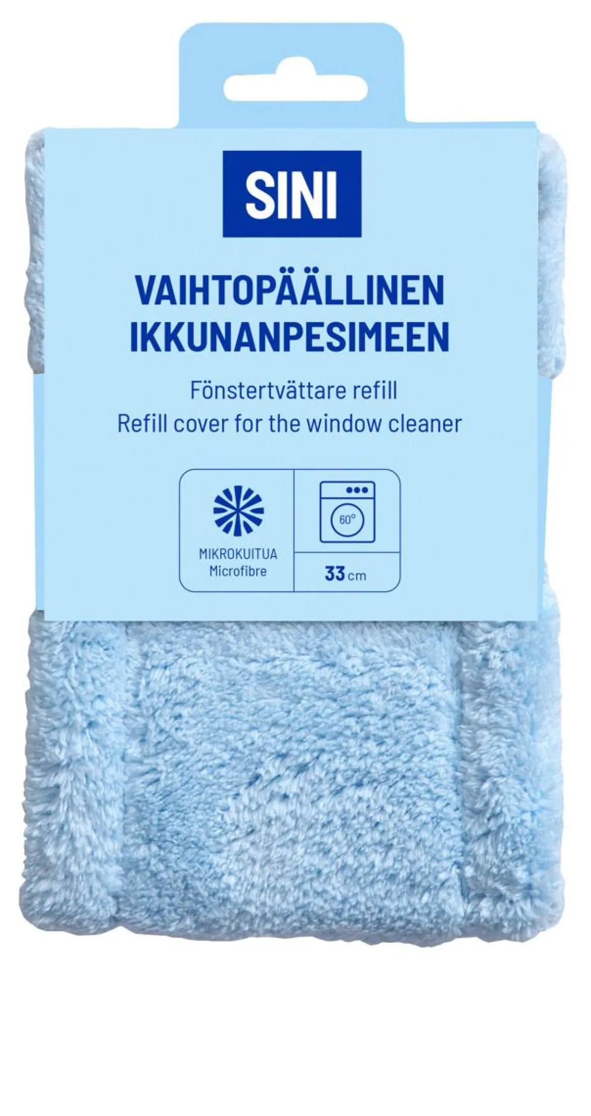 SINI VAIHTOPÄÄLLINEN IKKUNANPESIN-KUIVAIMEEN