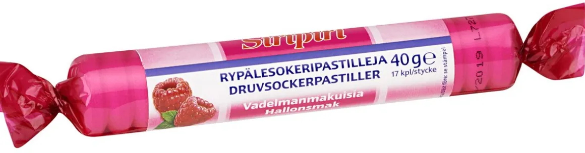 SIRIPIRI VADELMA 17KPL 40 G