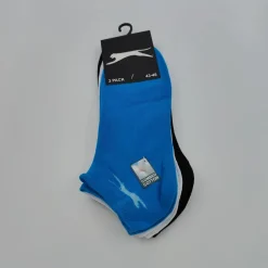 SLAZENGER MIESTEN LYHYTVARTINEN SUKKA 3PR SIN/MUS/VAL 43-46