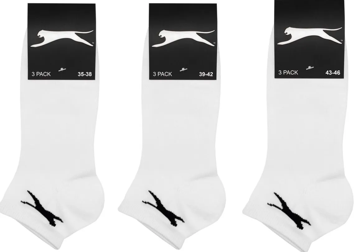 SLAZENGER MIESTEN LYHYTVARTINEN SUKKA 3PR VALK 39-42