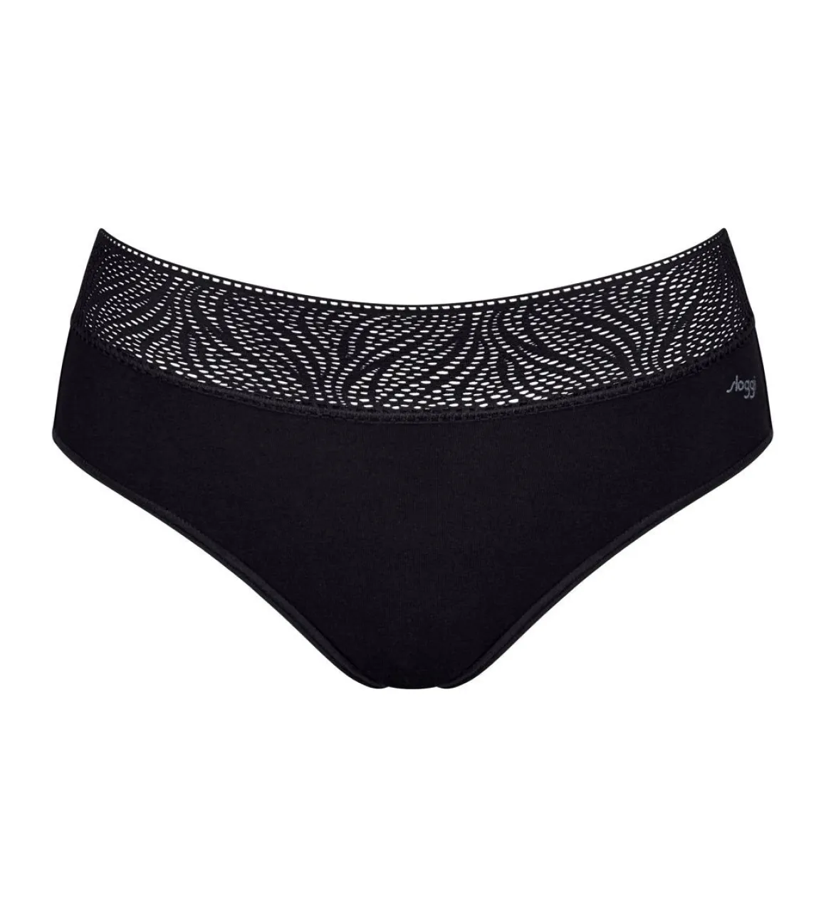 SLOGGI KUUKAUTISALUSHOUSUT HIPSTER 2-PACK XS MUSTA