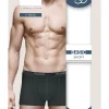 SLOGGI MEN BASIC SHORT BOKSERIT 2-PACK MUSTA L