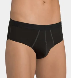 SLOGGI MEN 24/7 H MIDI 2-PACK 52 MUSTA