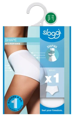 SLOGGI SHAPE H MAXI 44 VALKOINEN