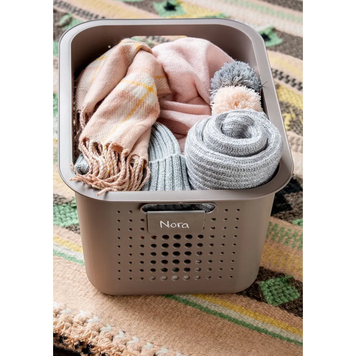 SMARTSTORE BASKET 13 L SÄILYTYSKORI ANTRASIITTI