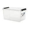 SMARTSTORE CLASSIC 46 L SÄILYTYSLAATIKKO KANNELLA LÄPINÄKYVÄ
