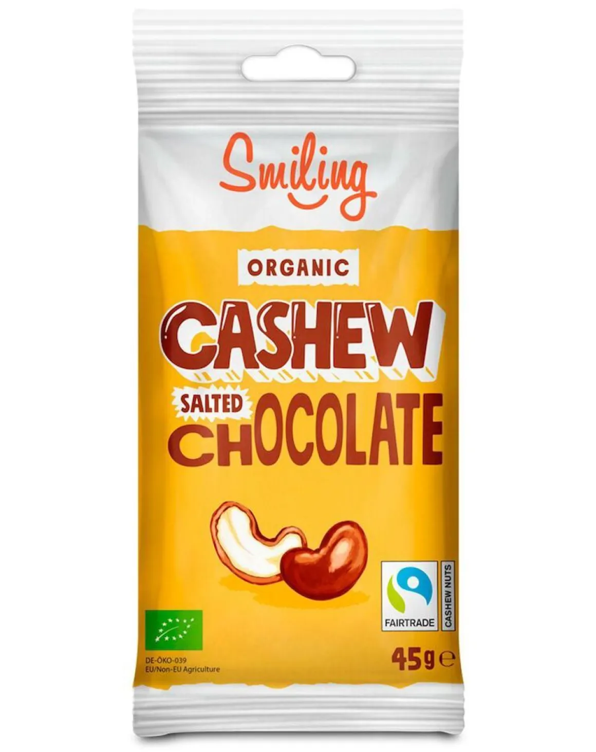 SMILING CASHEWPÄHKINÄ SUKLAA 45 G