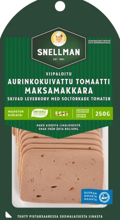 SNELLMAN AURINKOKUIVATTU TOM.MAKSAMAKKARA VIIPALEET 250 G