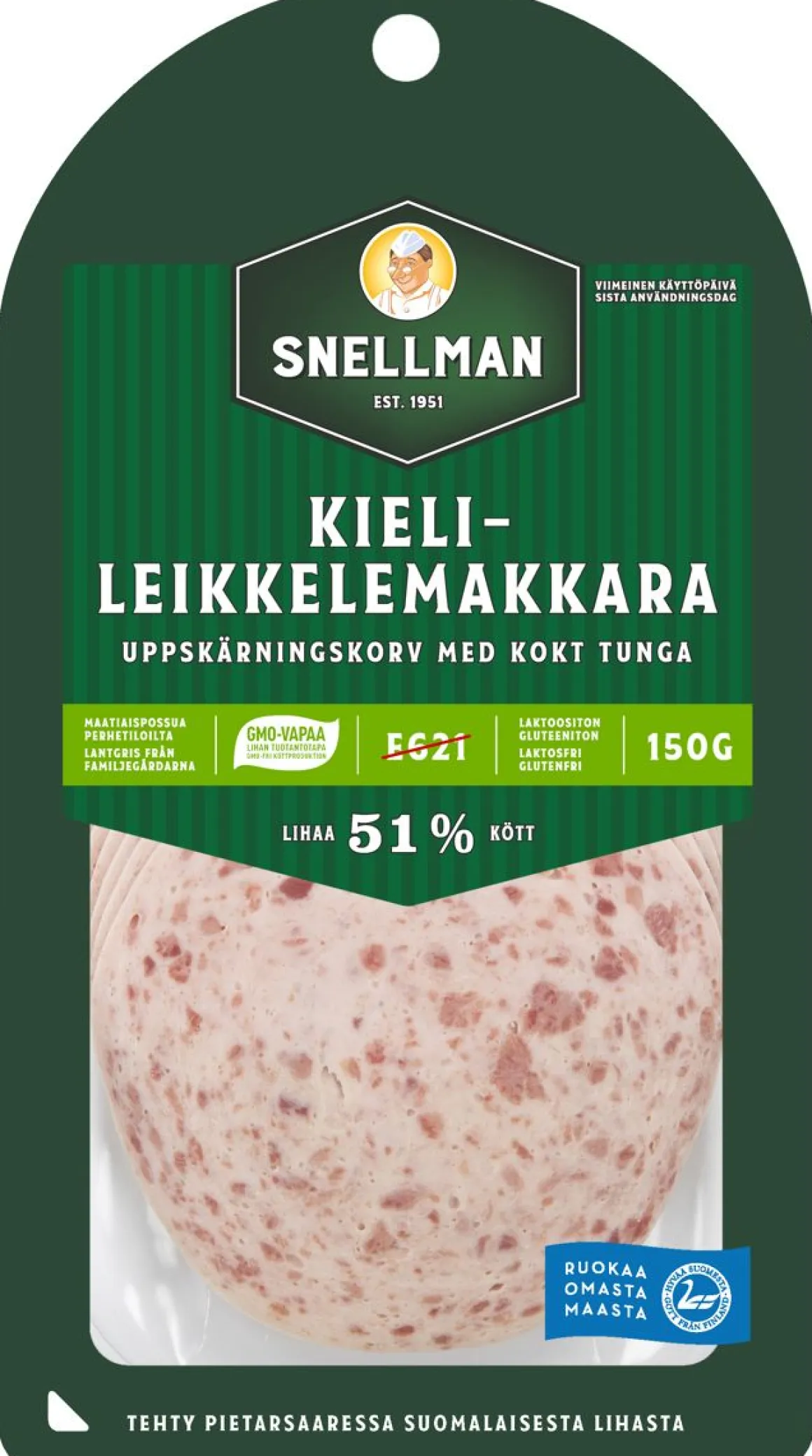 SNELLMAN KIELILEIKKELEMAKKARA 150 G