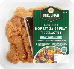 SNELLMAN MAATIAISPOSSUN NOPEAT JA RAPEAT FILEELASTUT SWEET SEOU 350 G