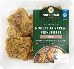 SNELLMAN MAATIAISPOSSUN NOPEAT JA RAPEAT PIKKUFILEET RANCH 300 G