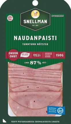SNELLMAN OHUEN OHUT NAUDANPAISTI 150 G