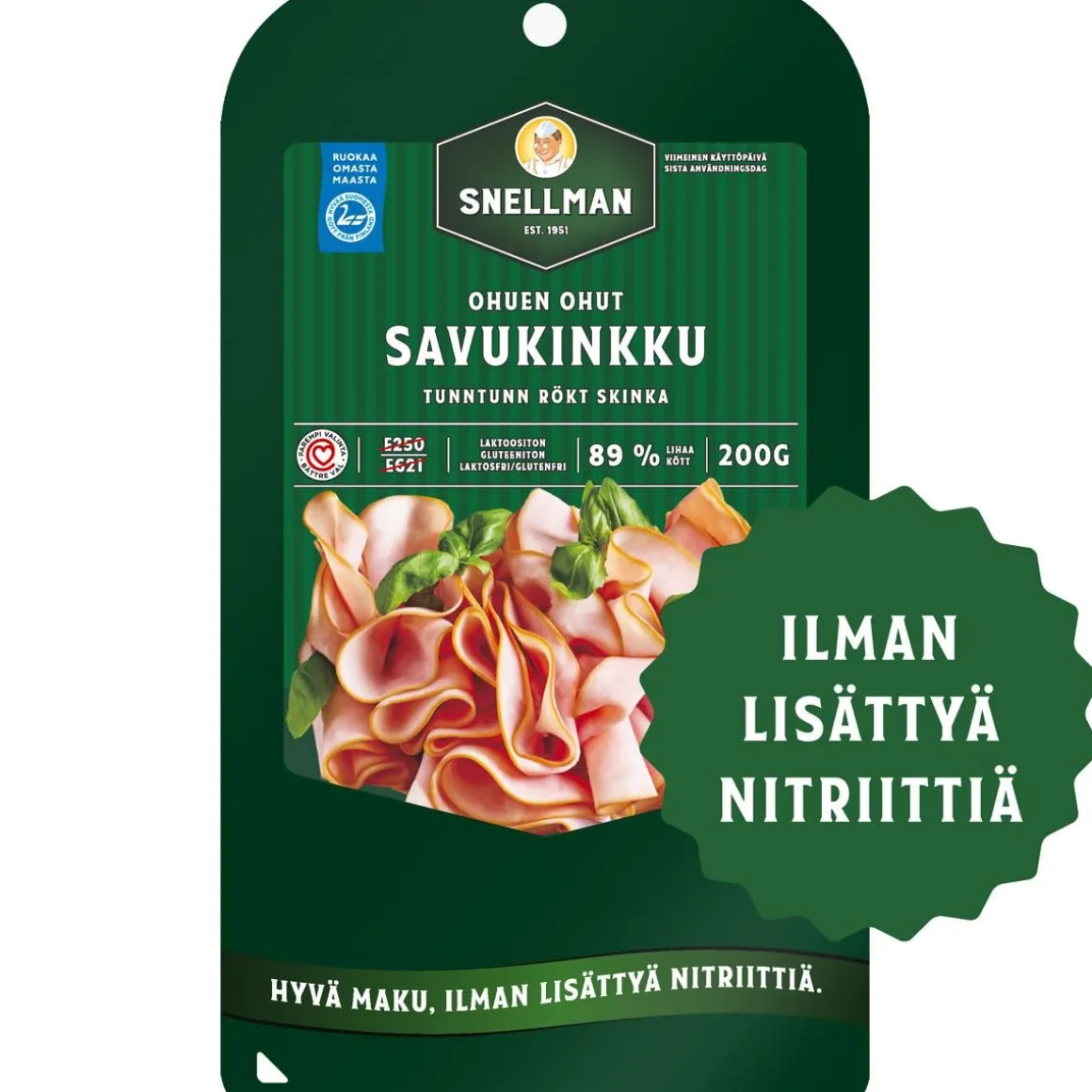 SNELLMAN OHUEN OHUT SAVUKINKKU 200 G