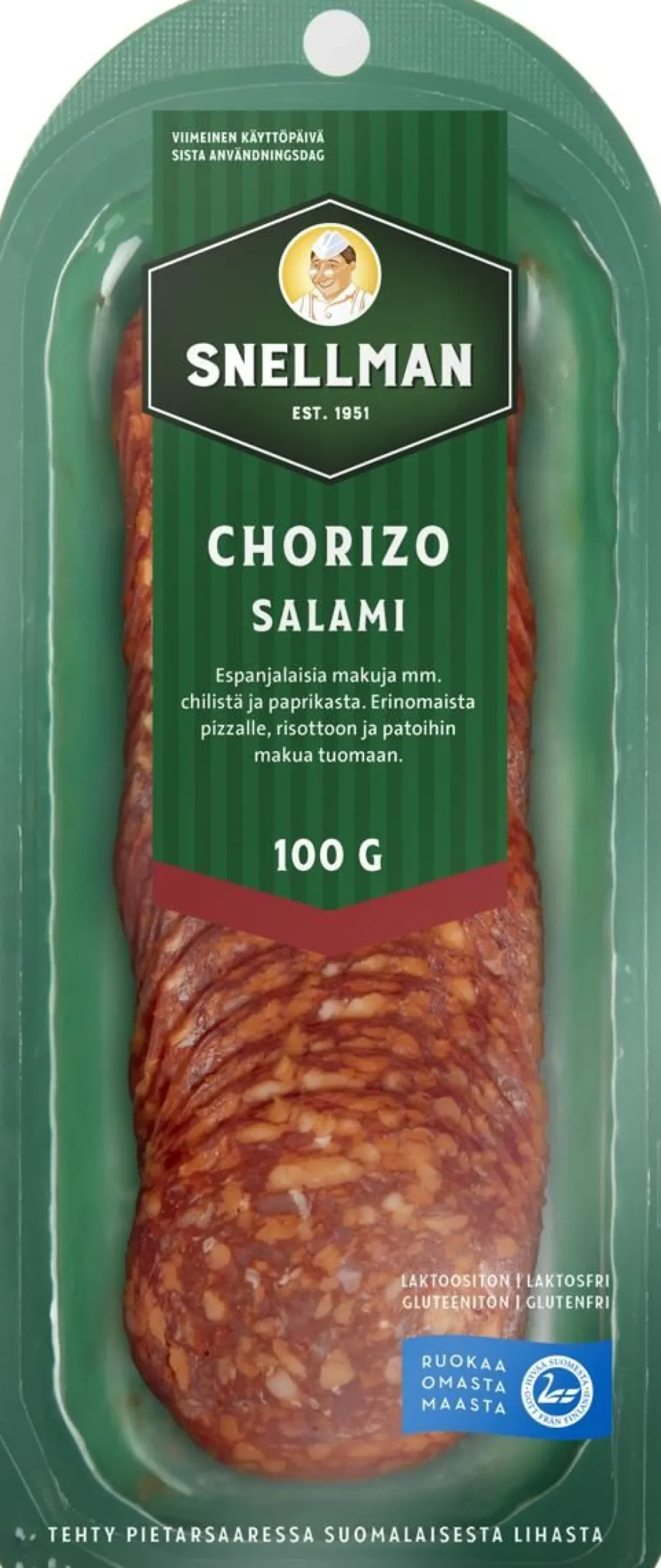 SNELLMAN CHORIZO 100 G