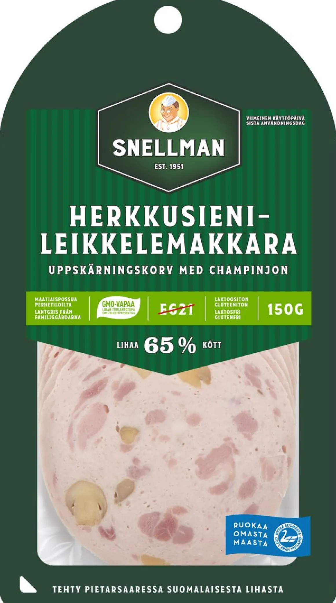 SNELLMAN HERKKUSIENILEIKKELEMAKKARA 150 G