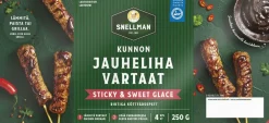 SNELLMAN KUNNON JAUHELIHAVARTAAT STICKY & SWEET 4KPL 225 G