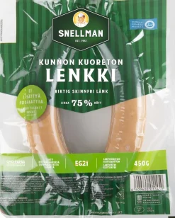 SNELLMAN KUNNON KUORETON LENKKI 450 G