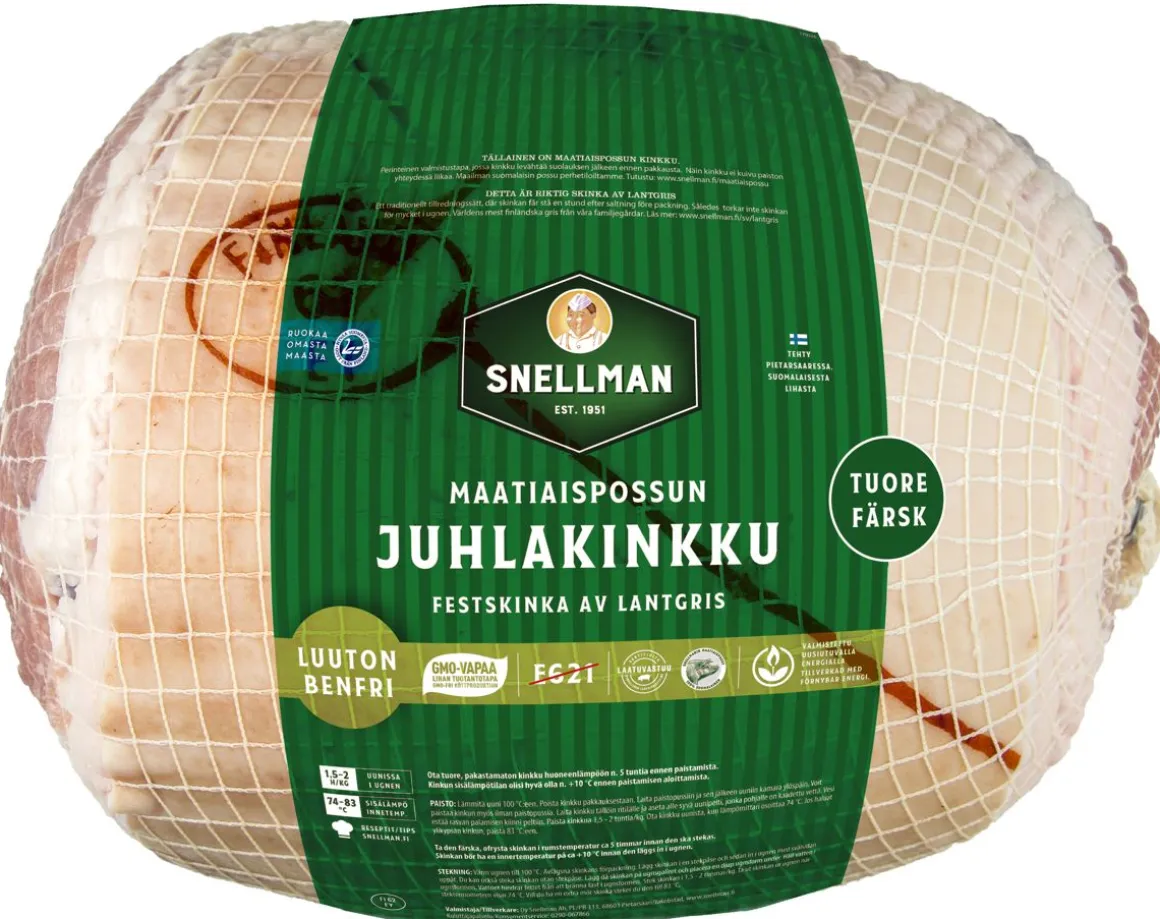 SNELLMAN MAATIAISPOSSUN JUHLAKINKKU LUUTON TUORE N. 5KG