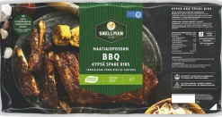 SNELLMAN MAATIAISPOSSUN KYPSÄ SPARE RIBS BBQ N. 700G