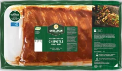 SNELLMAN MAATIAISPOSSUN LIHAISA SPARE RIBS CHIPOTLE N. 800G